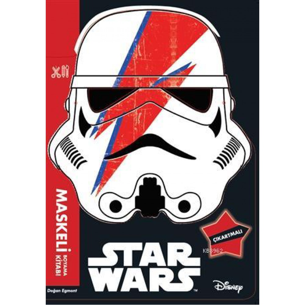 DİSNEY STAR WARS MASKELİ BOYAMA KİTABI