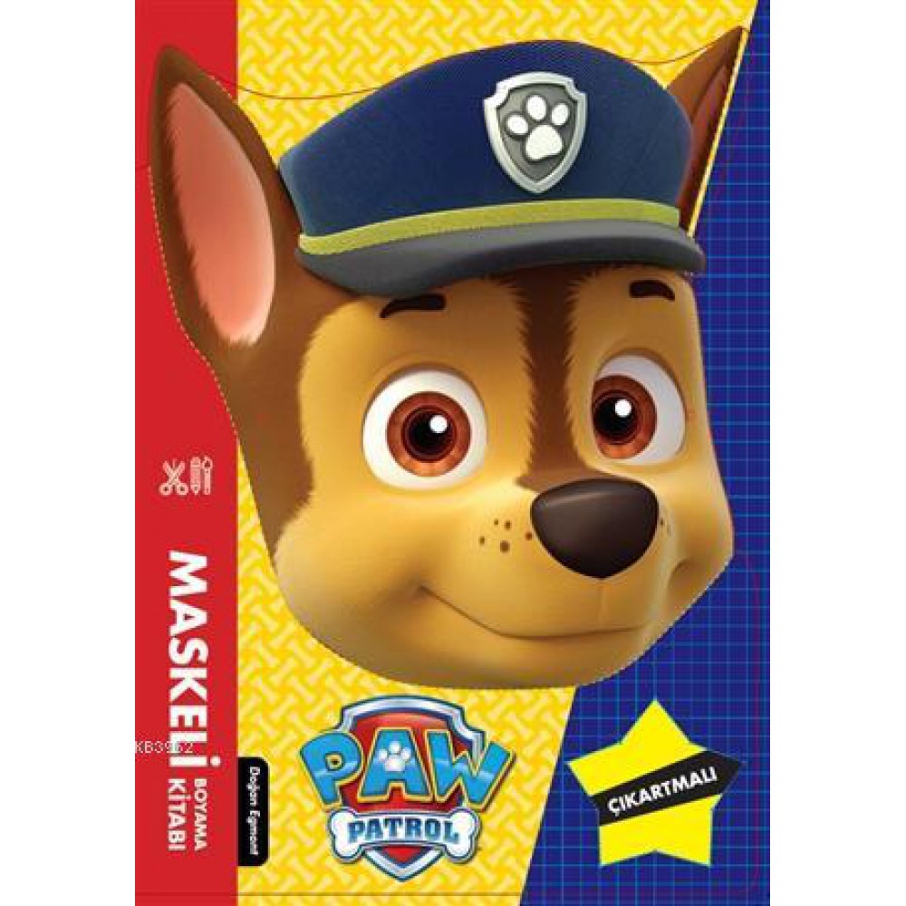 PAW PATROL MASKELİ BOYAMA KİTABI
