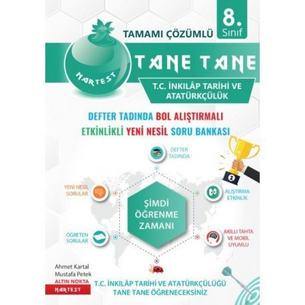NARTEST 8.SINIF TANE TANE İNKİLAP TARHİ  DEFTER TADINDA SB