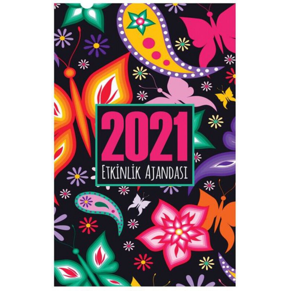 HALK EBRU 2021 AKADEMİK 13,5*21 AJANDA 