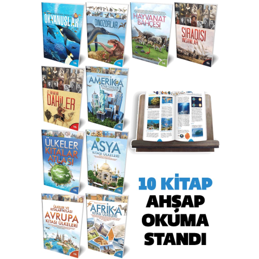 HALK KİTAPEVİ İLK KÜTÜPHANEM ( 10 KİTAP )