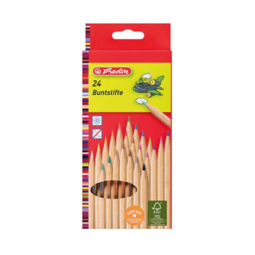 HERLİTZ 24 LÜ KURU BOYA KALEMİ 10412039