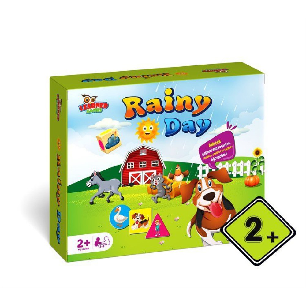 LEARNED GAMES - RAİNY DAY 2 YAŞ VE ÜZERİ