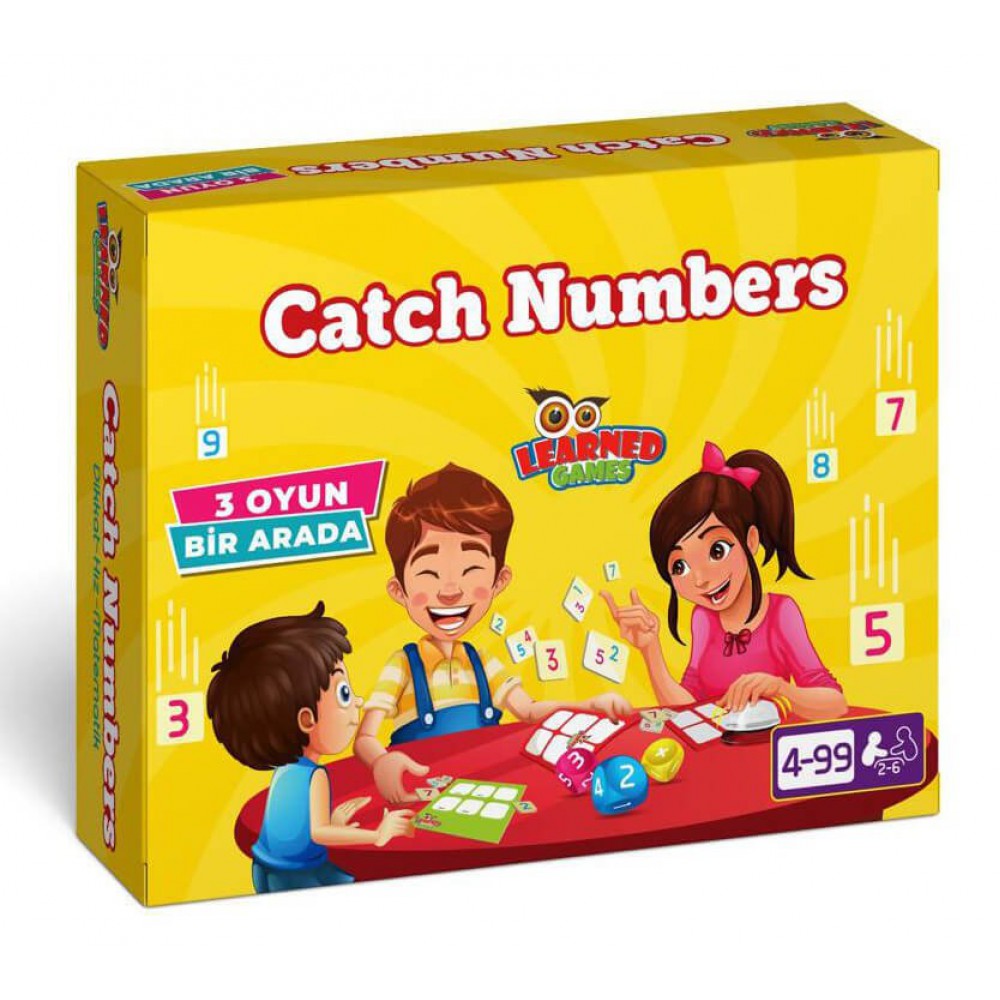 LEARNED GAMES - CATCH NUMBERS 4-99 YAŞ VE ÜZERİ