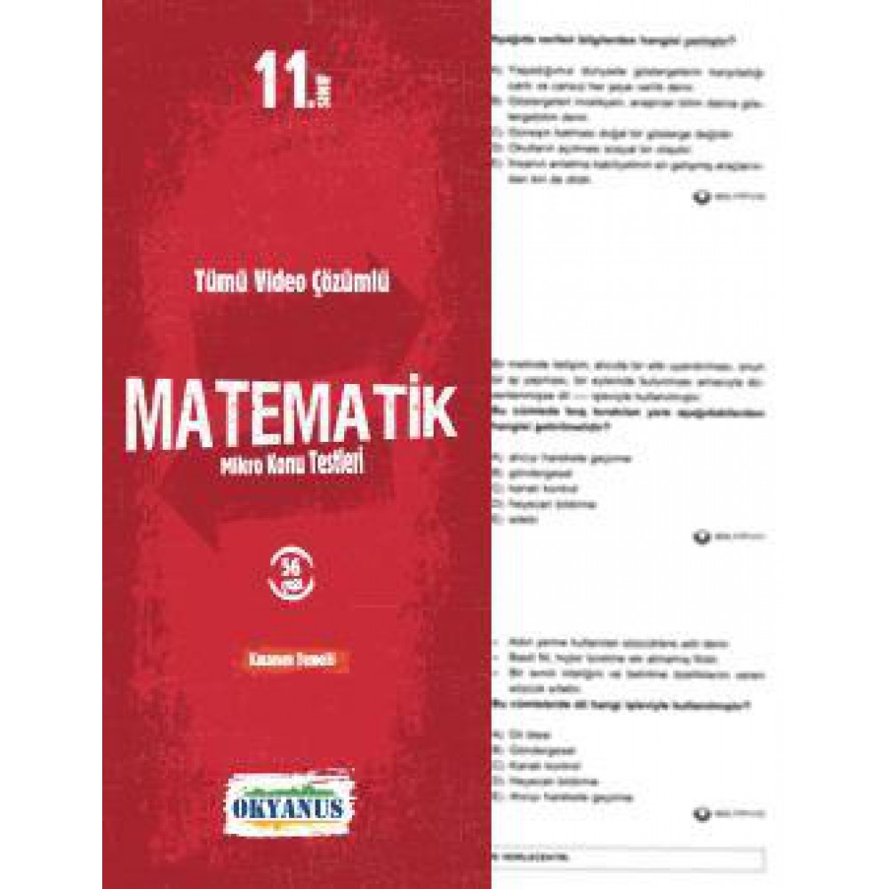 OKYANUS 11.SINIF MATEMATİK YAPRAK TEST