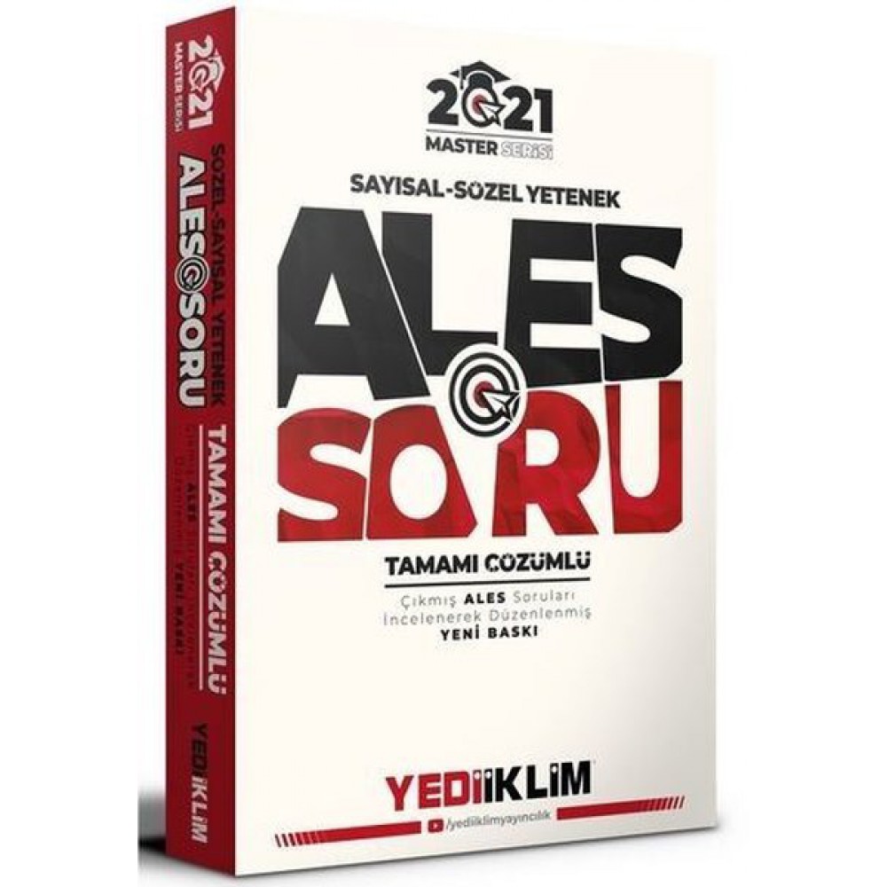 YEDİİKLİM 2021 KPSS ALES ÇÖZÜMLÜ SORU BANKASI