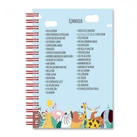 Hoş Geldin Bebek Anı Defteri 17*24 120 syf - Temalı