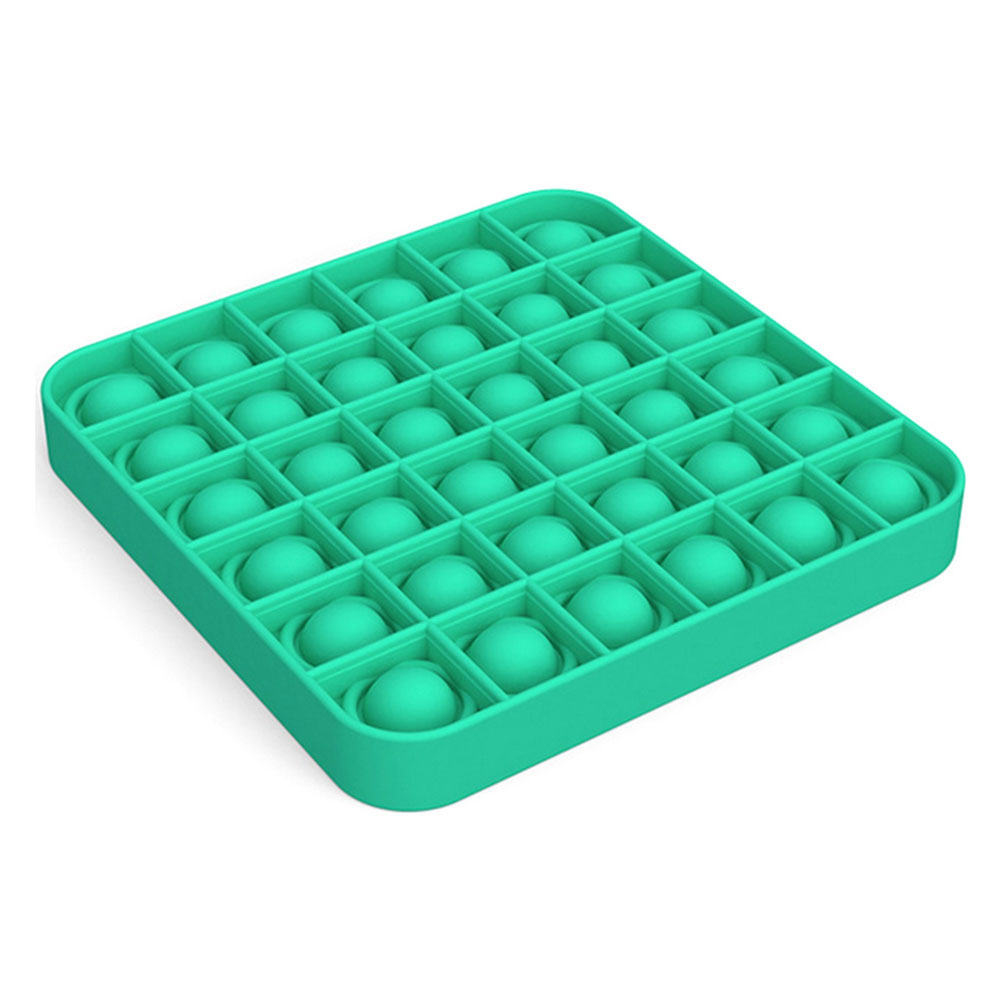 Pop İt Duyusal Oyuncak Özel Pop Stres Kare YEŞİL