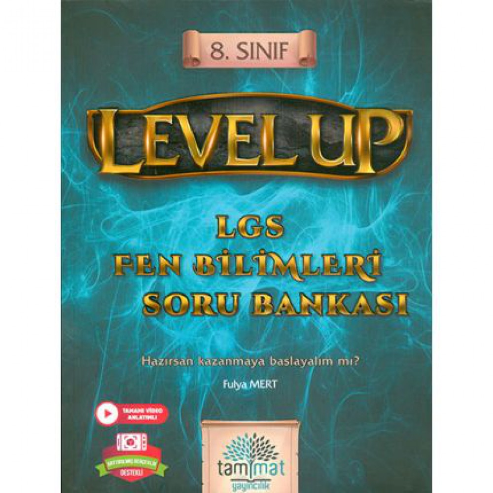 TAMMAT 8.SINIF LEVEL UP FEN BİLGİSİ SORU BANKASI