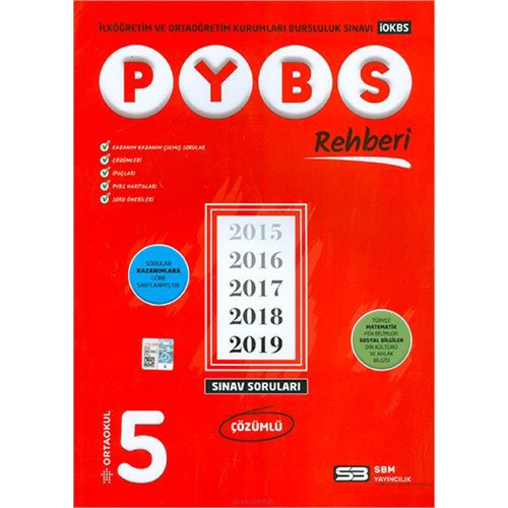 SBM 5.SINIF ÇÖZÜMLÜ PYBS REHBERİ