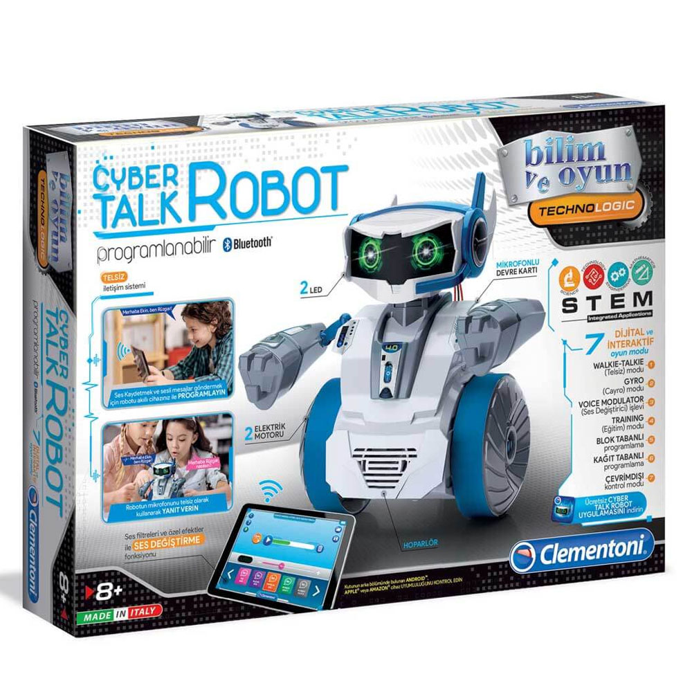 CLEMENTONİ MEKANİK LABARATUAR-CYBER TALK ROBOTI 64447