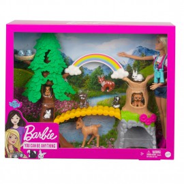 BARBIE TROPİKAL YAŞAM REHBERİ BEBEK VE OYUN SETİ GTN60