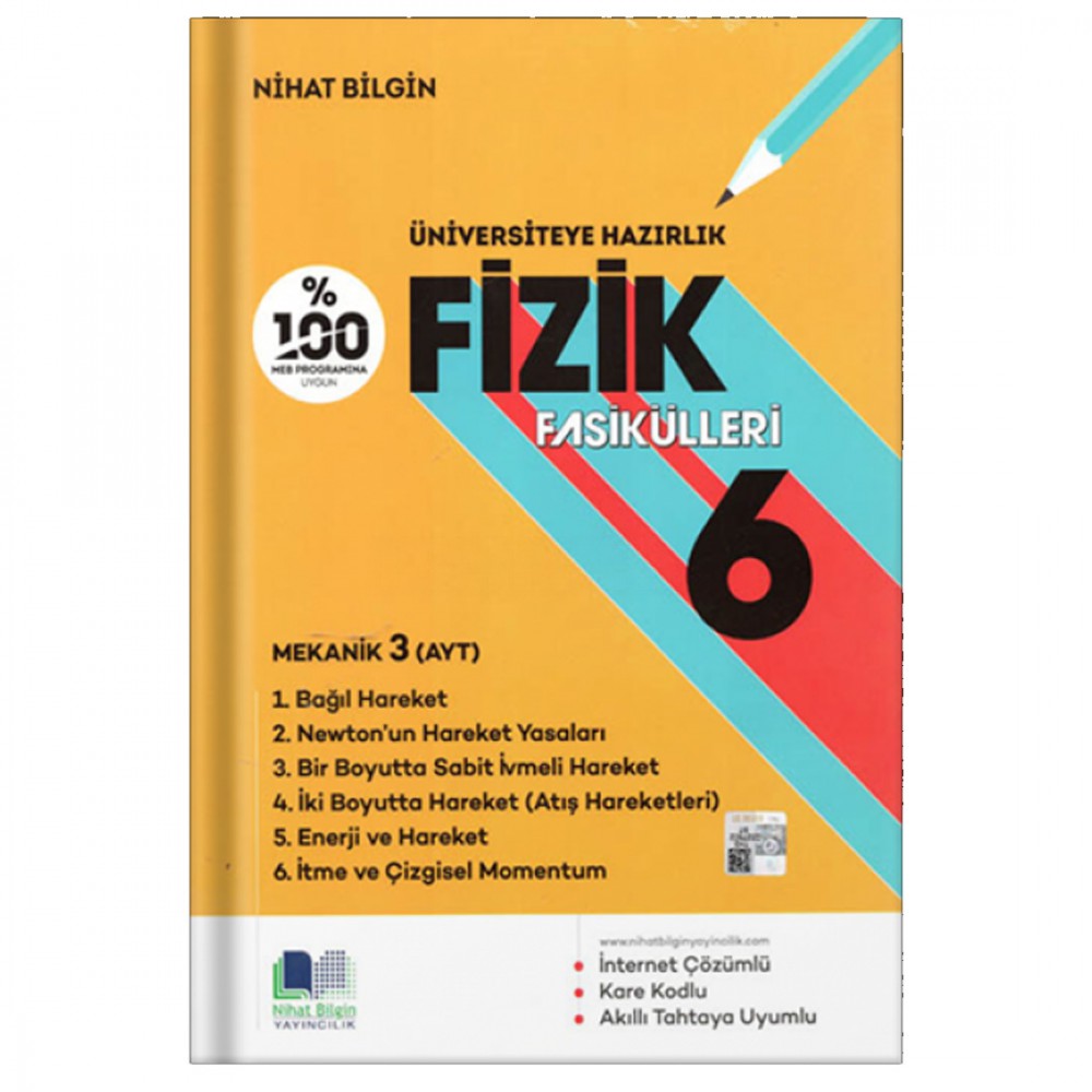 NİHAT BİLGİN ÜNİVERSİTEYE HAZIRLIK FİZİK FASİKÜLLERİ-6