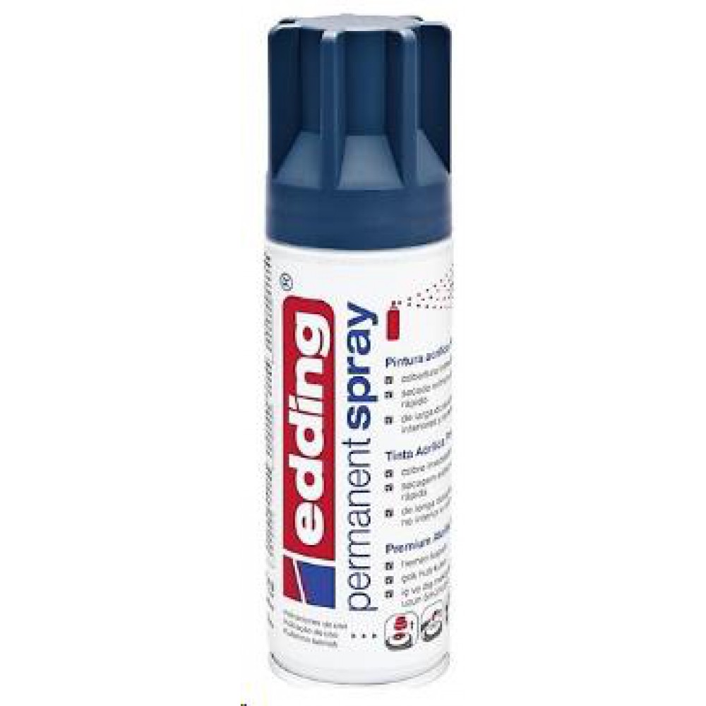 EDDİNG AKRİLİK SPREY BOYA 200ml ELEGANT MİDNİGHT MAT E-5200