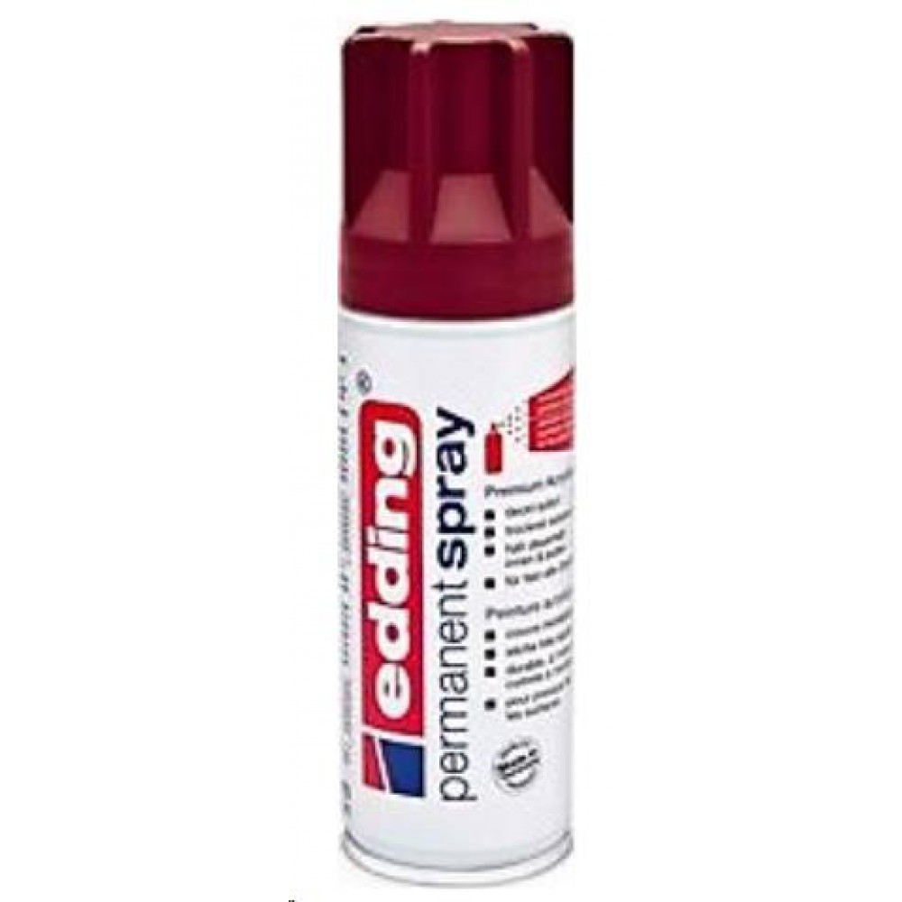 EDDİNG AKRİLİK SPREY BOYA 200ml PURPLE RED MAT E-5200