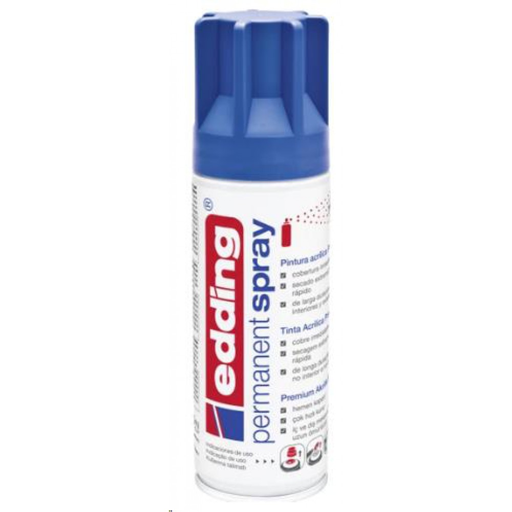 EDDİNG AKRİLİK SPREY BOYA 200ml MAVİ MAT E-5200