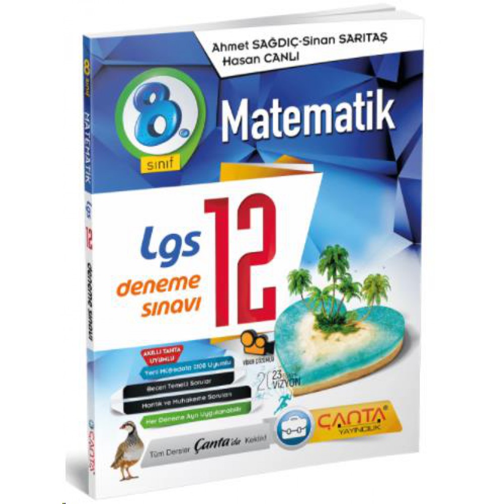 ÇANTA 8.SINIF LGS MATEMATİK 12 DENEME