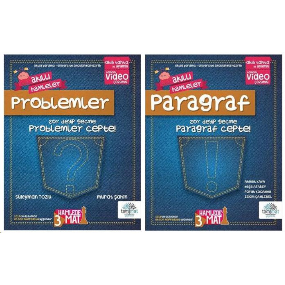 TAMMAT TYT 2'Lİ SET PARAGRAF PROBLEMLER