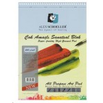 Alex Schoeller Çok Amaçlı Spiralli 200 Gr A5 20.li Sanatsal Blok A.SPR