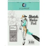 Alex Schoeller Sketch-marker Pad 200 Gr A5 40.lı Spiralli A.SPR.