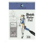 Alex Schoeller Sketch-marker Pad 200 Gr A4 40.lı Spiralli A.SPR.