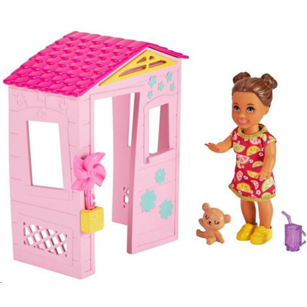 MATTEL BARBIE BEBEK BAKICISI TEMALI OYUN SETLERİ FXG94