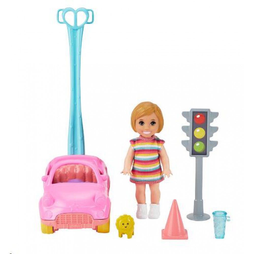 MATTEL BARBIE BEBEK BAKICISI TEMALI OYUN SETLERİ FXG94