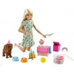 MATTEL BARBIE VE KÖPEK PARTİSİ OYUN SETİ GXV75