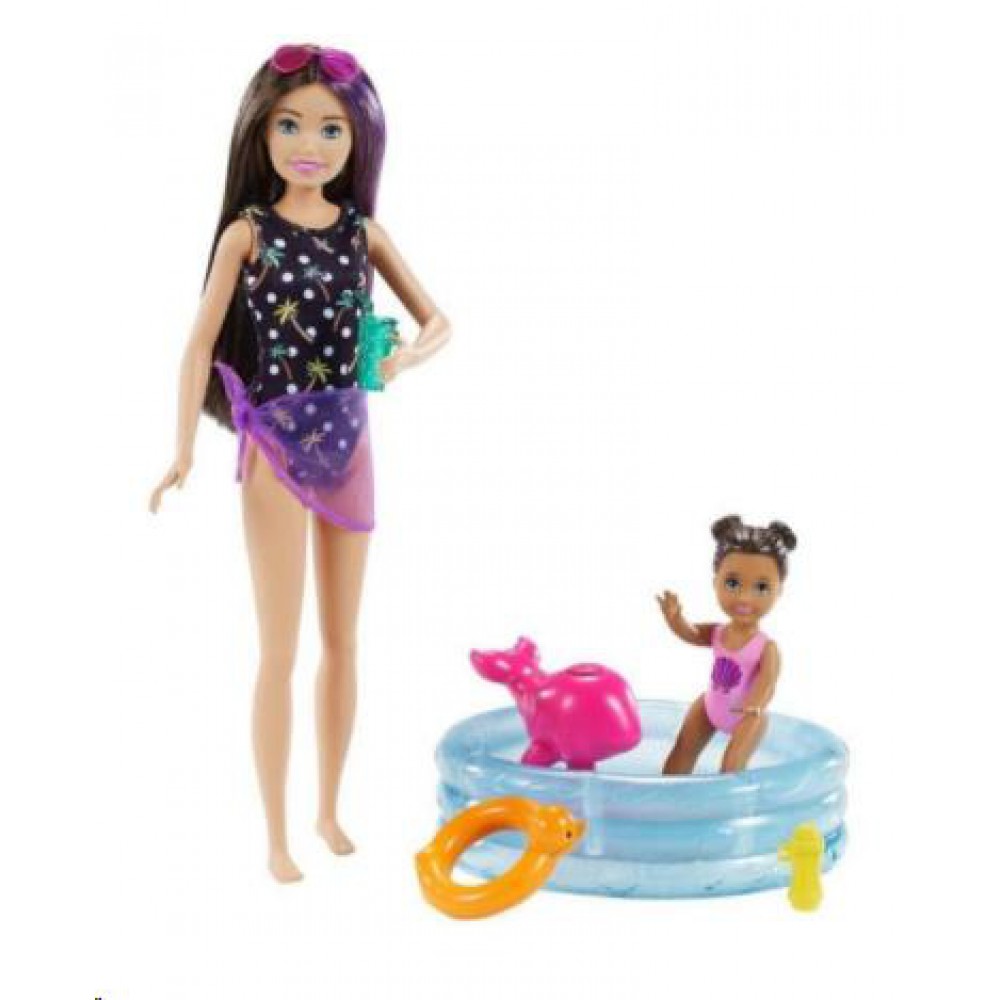 MATTEL BARBIE BEBEK BAKICISI BEBEĞİ VE AKSESUARLARI FHY97