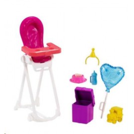 MATTEL BARBIE BEBEK BAKICISI BEBEĞİ VE AKSESUARLARI FHY97