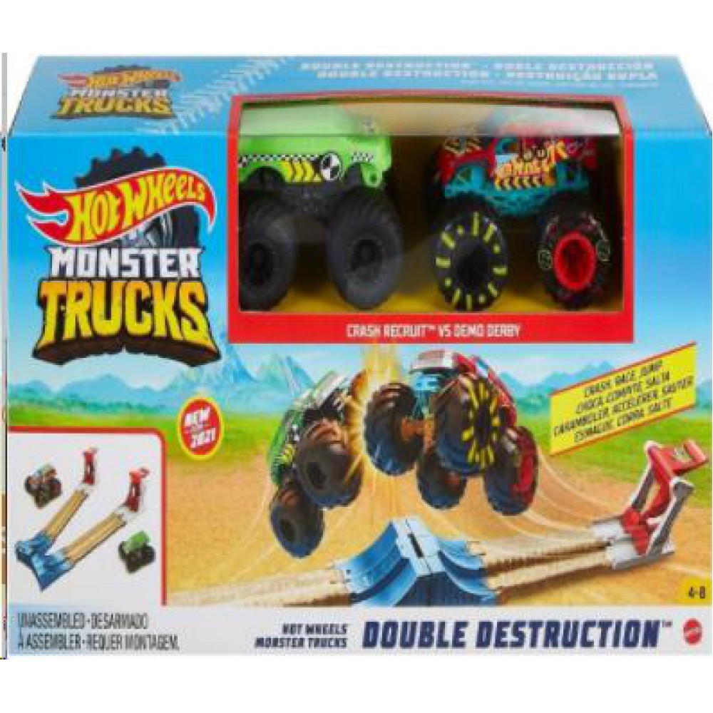 MATTEL HW ÇİFT ÇARPIŞMA OYUN SETİ GYC80