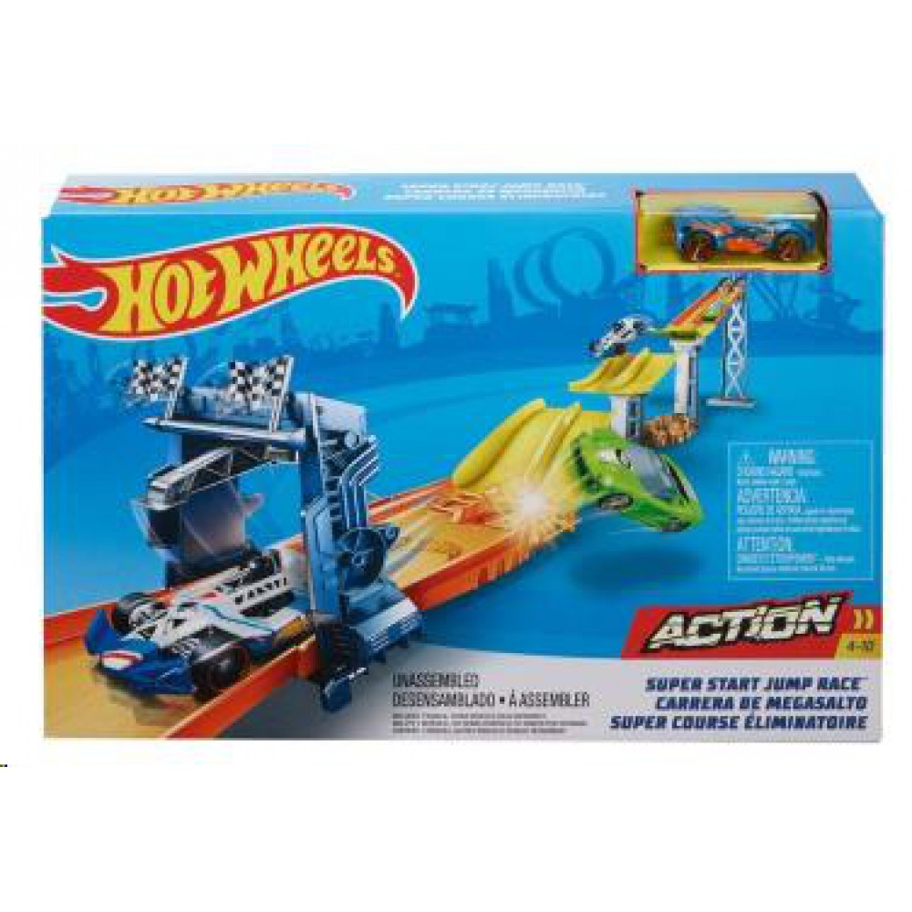 MATTEL HW SÜPER ATLAYIŞ YARIŞ SETİ BGJ24