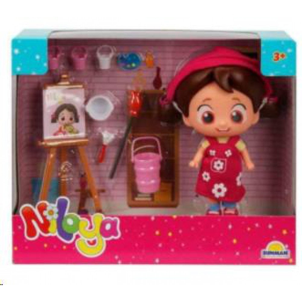 SUNMAN FİGÜR SET NİLOYA RESSAM 12CM 02413