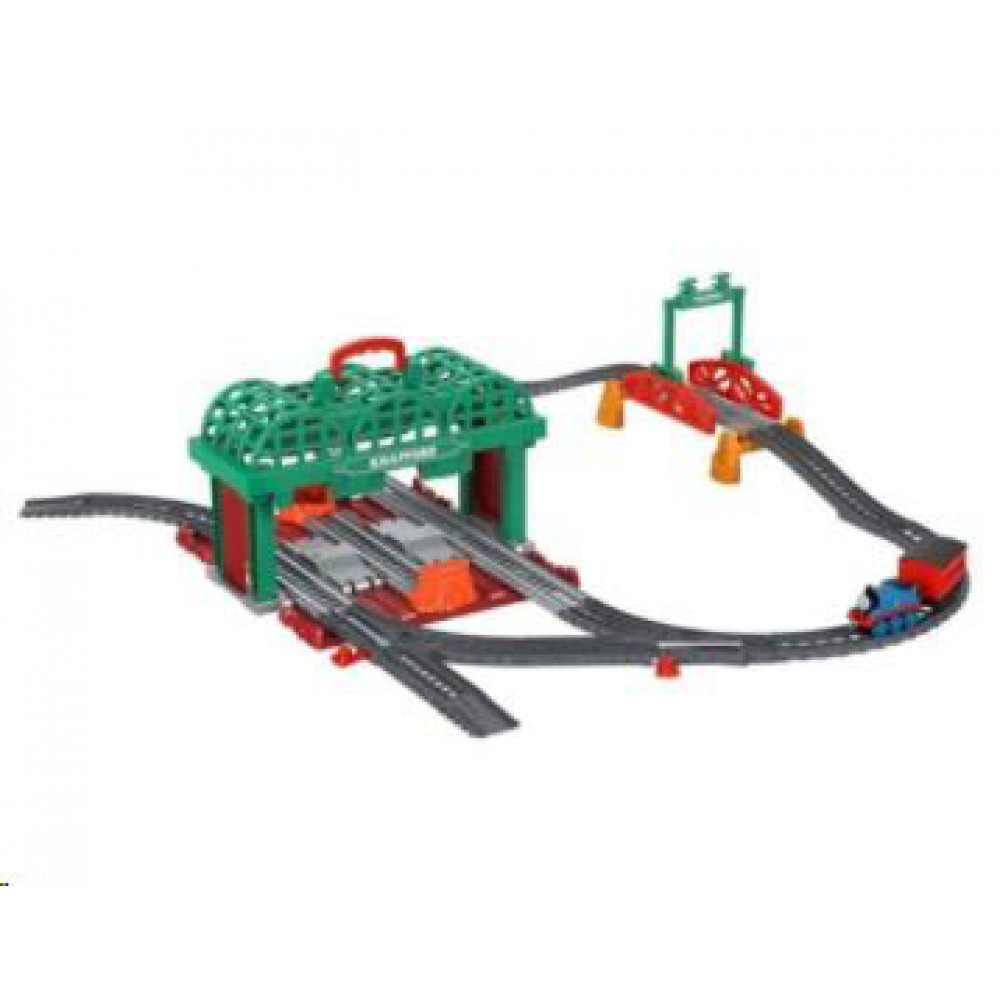 Mattel Ghk74 Tf Knapford Istasyonu Oyun Seti