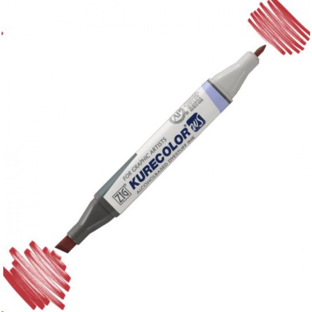 Zig Kurecolor Kc3000 Twin S Marker Kalem 285 Blood Red