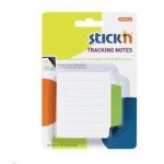 Hopax Stickn 21486 Yapışkanlı Not Kağıdı Çizgili  50 Yaprak 70x70 Mm Beyaz Yeşil