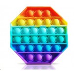 Popit Gökkuşağı Renkli Duyusal Stres Oyuncağı 6 Gen