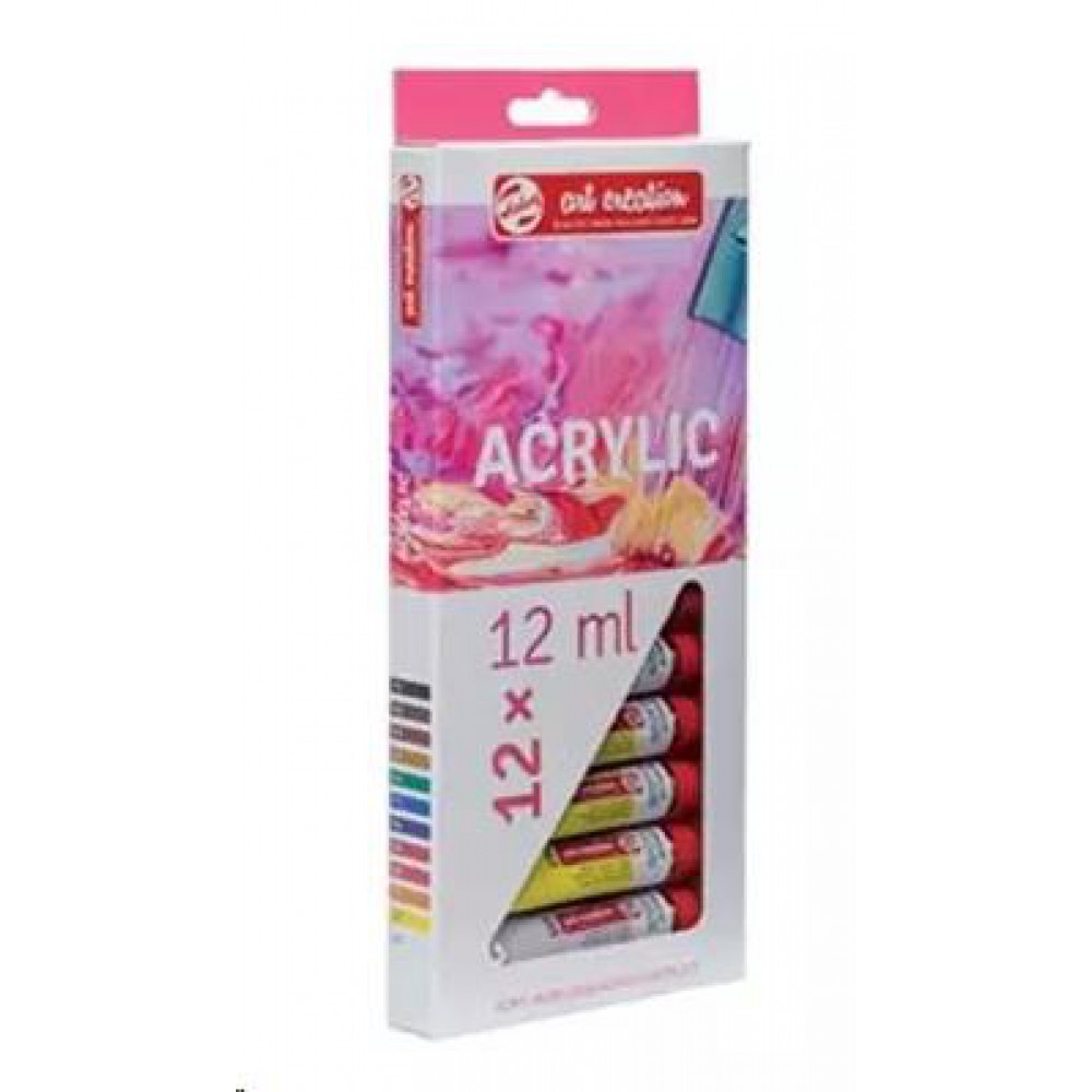 TALENS A.C. TÜP AKRİLİK BOYA 12 Lİ 12ml