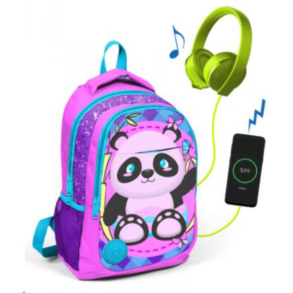 CORAL HIGH SIRT ÇANTA (USB+AUX SOKETLİ) SMS-23413