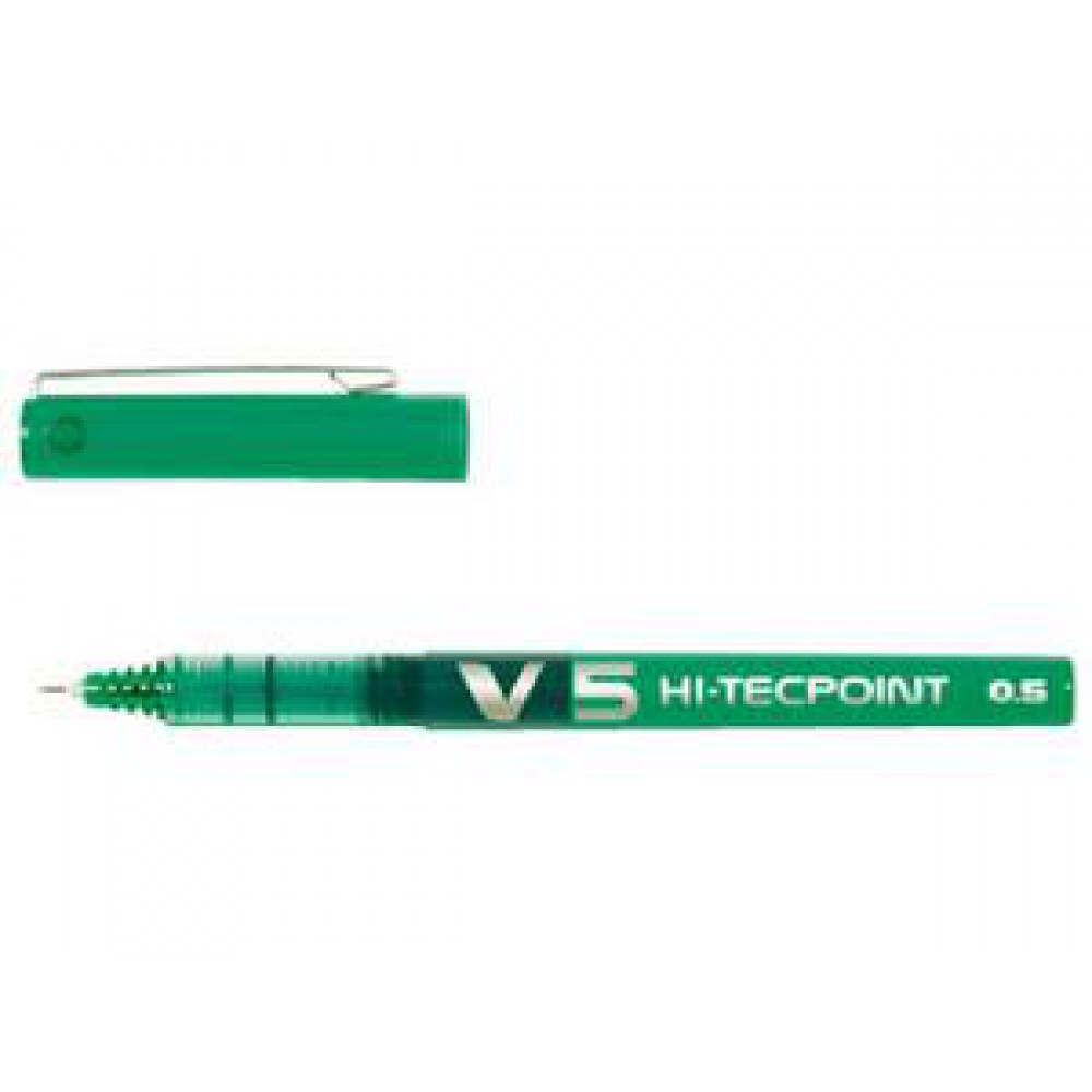 PILOT V5 HI-TECPOINT YEŞİL