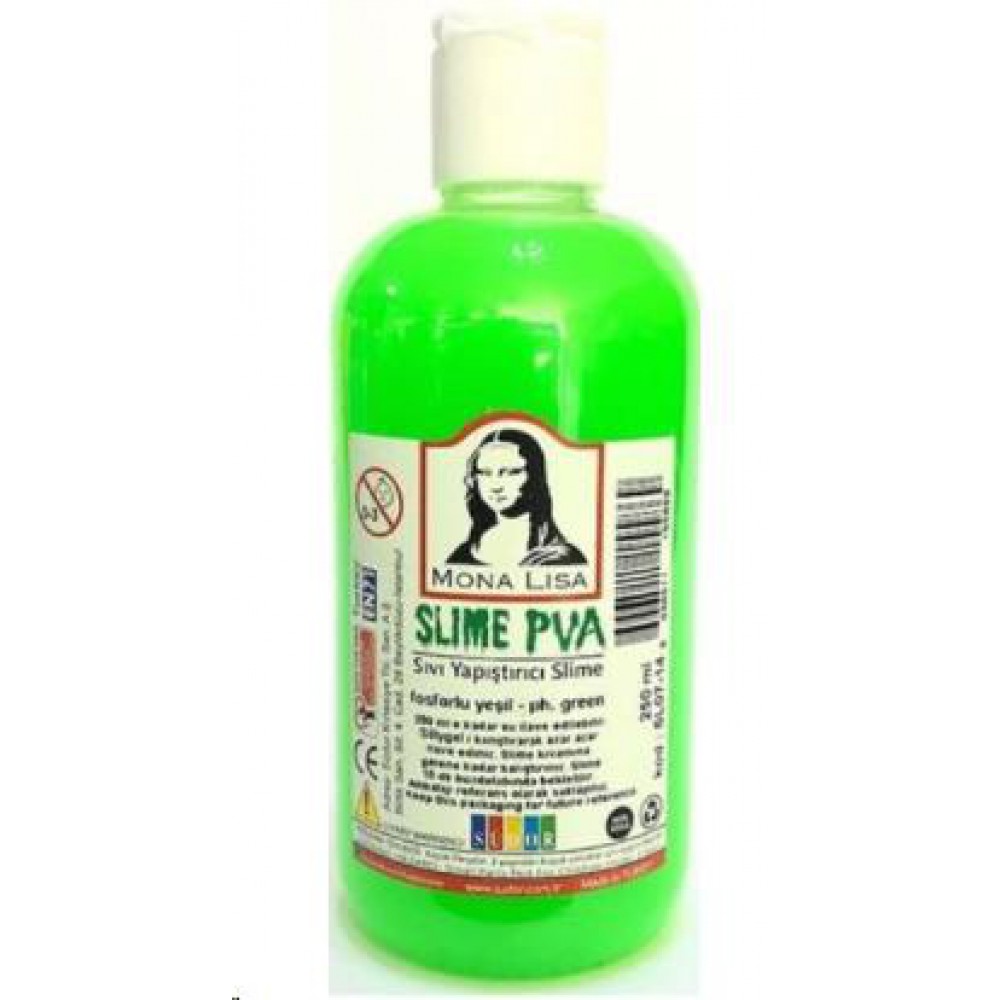 SÜDOR SLIME 250 ML FOSFORLU YEŞİL SL07-14
