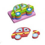 BİGPOİNT AHŞAP YAPBOZ ARABA 93071