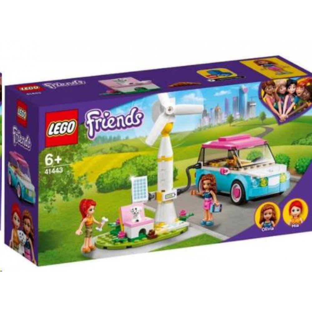 LEGO FRİENDS OLİVİANIN ELEKTRİKLİ ARABASI 183prç +6yaş 41443