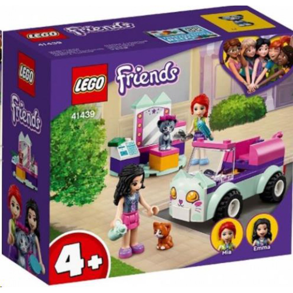 LEGO FRİENDS KEDİ KUAFÖRÜ ARABASI 60prç.+4yaş 41439