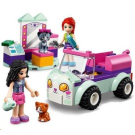 LEGO FRİENDS KEDİ KUAFÖRÜ ARABASI 60prç.+4yaş 41439
