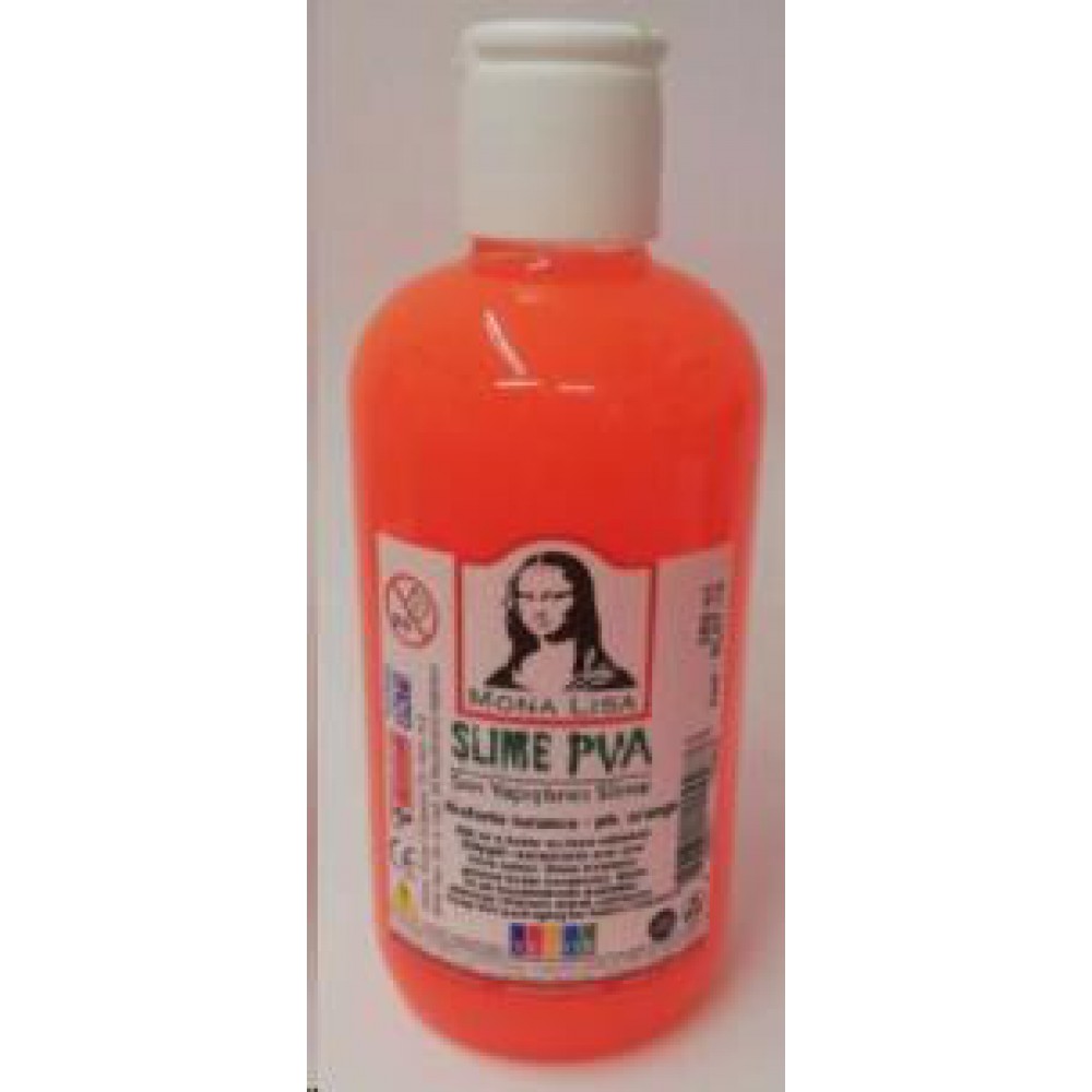 SÜDOR SLIME YAPIŞTIRICI 250 ML FOSFORLU TURUNCU SL07-15