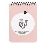 Keskin Color Hisli Şeyler A6 Çizgili Defter - Kalbinin Sesini Dinle 