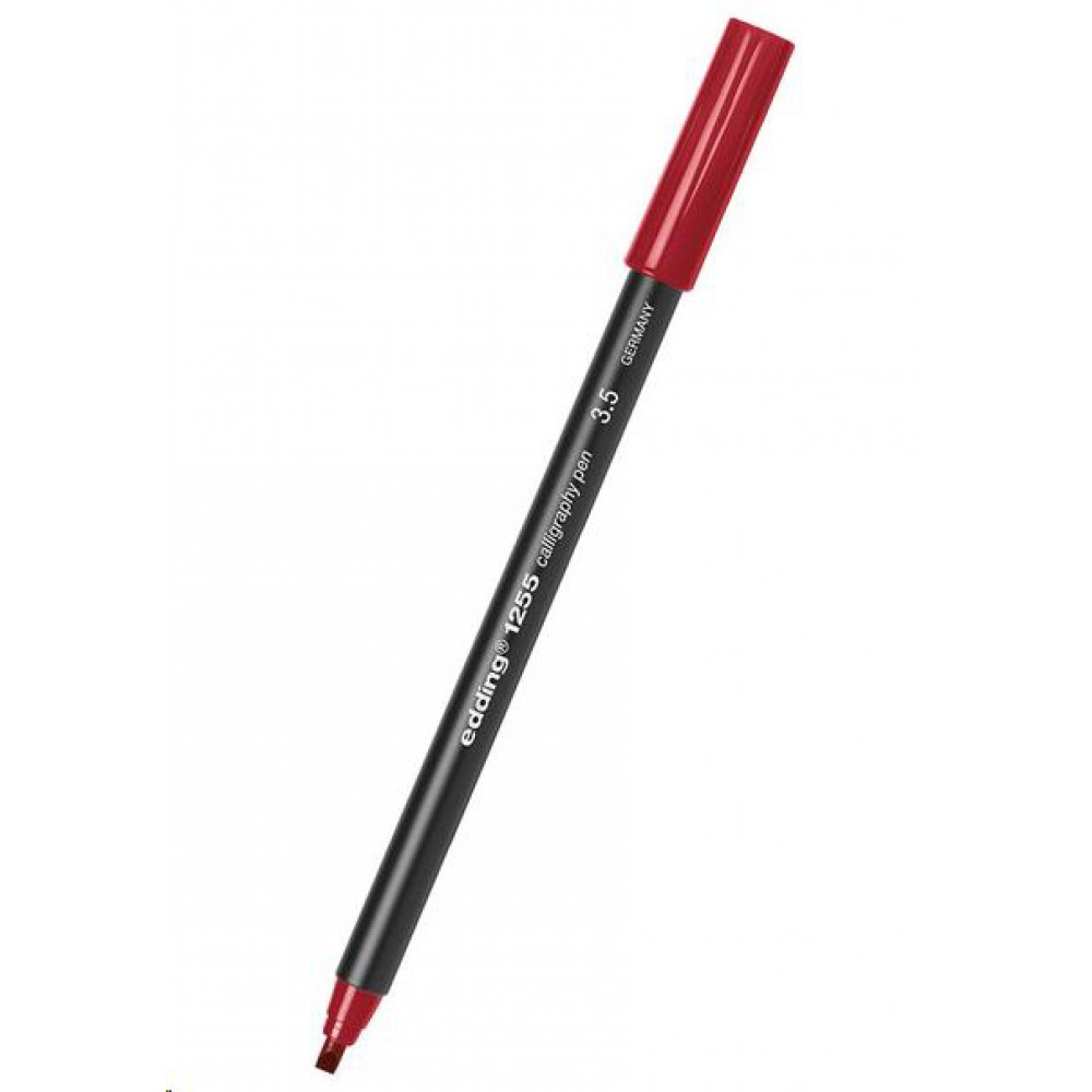 EDDİNG KALİGRAFİ KALEMİ E-1255 3,5mm BORDO