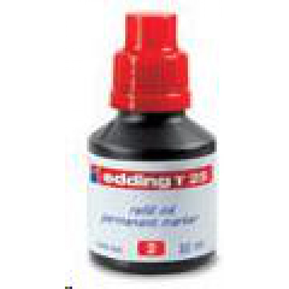 EDDİNG PERMANENT MÜREKKEBİ 25ML KIRMIZI