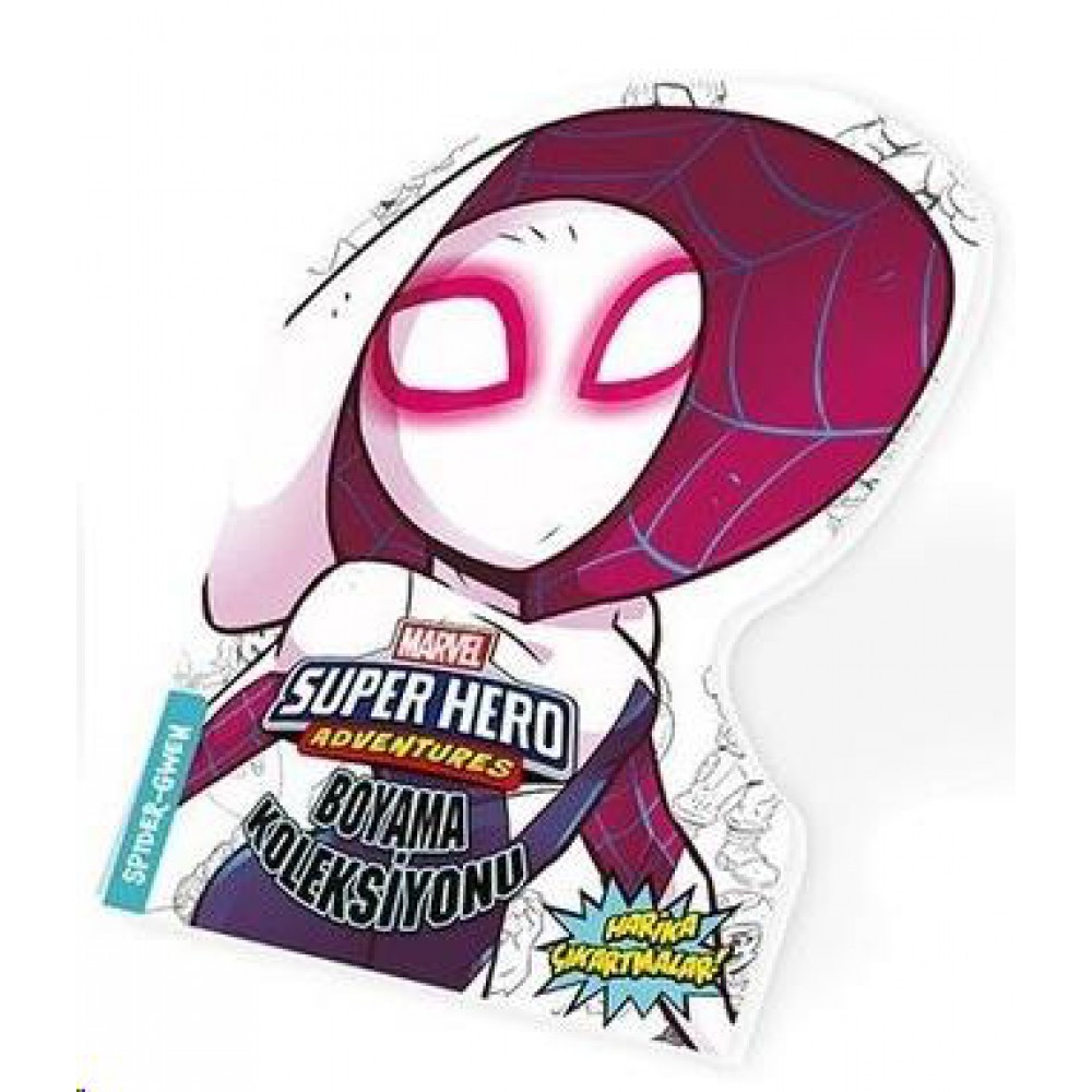 Spider - Gwen - Marvel Süper Kahramanlar Boyama Koleksiyonu